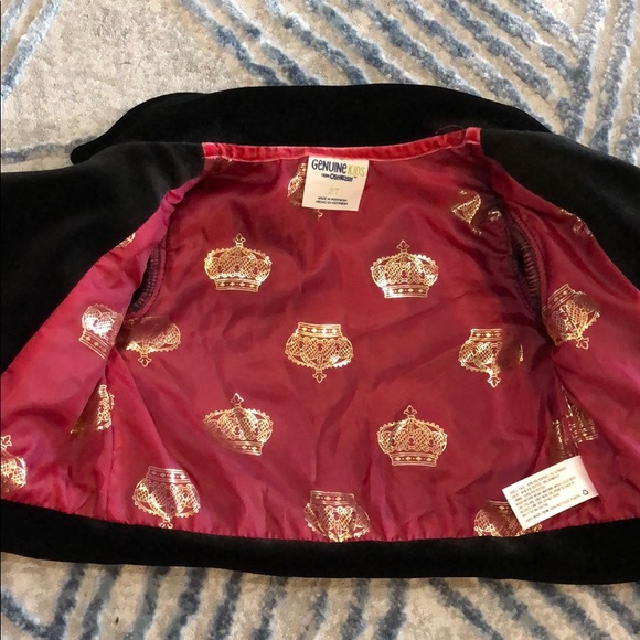 OshKosh Velour Biker Jacket 2T - Picture 3 of 4